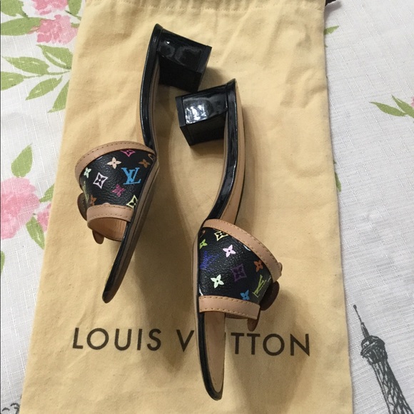 Louis Vuitton/murakami sandals - Picture 2 of 9